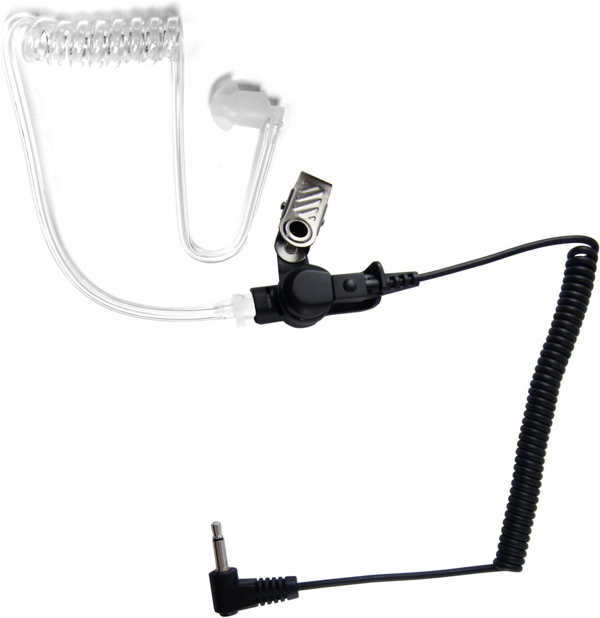 The Comm Guys 2.5mm Police Listen Only Acoustic Tube Earpiece Headset for Radio Speaker Mic
