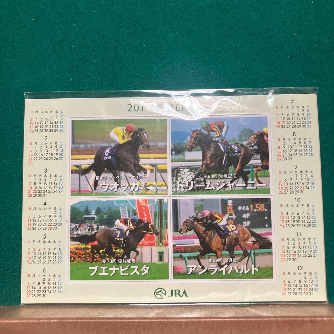 JRA 2010年 競走馬 マグネットフォトフレーム