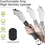Hibloks 3 in 1 Handle Attachments Fit for Meta Quest 3S/Quest 3 Controller,VR Gorilla Tag Long Arms Grips for Meta Quest 3 Accessories,Beat Saber/Baseball/Golf Club,Enhance More Gaming Experiences