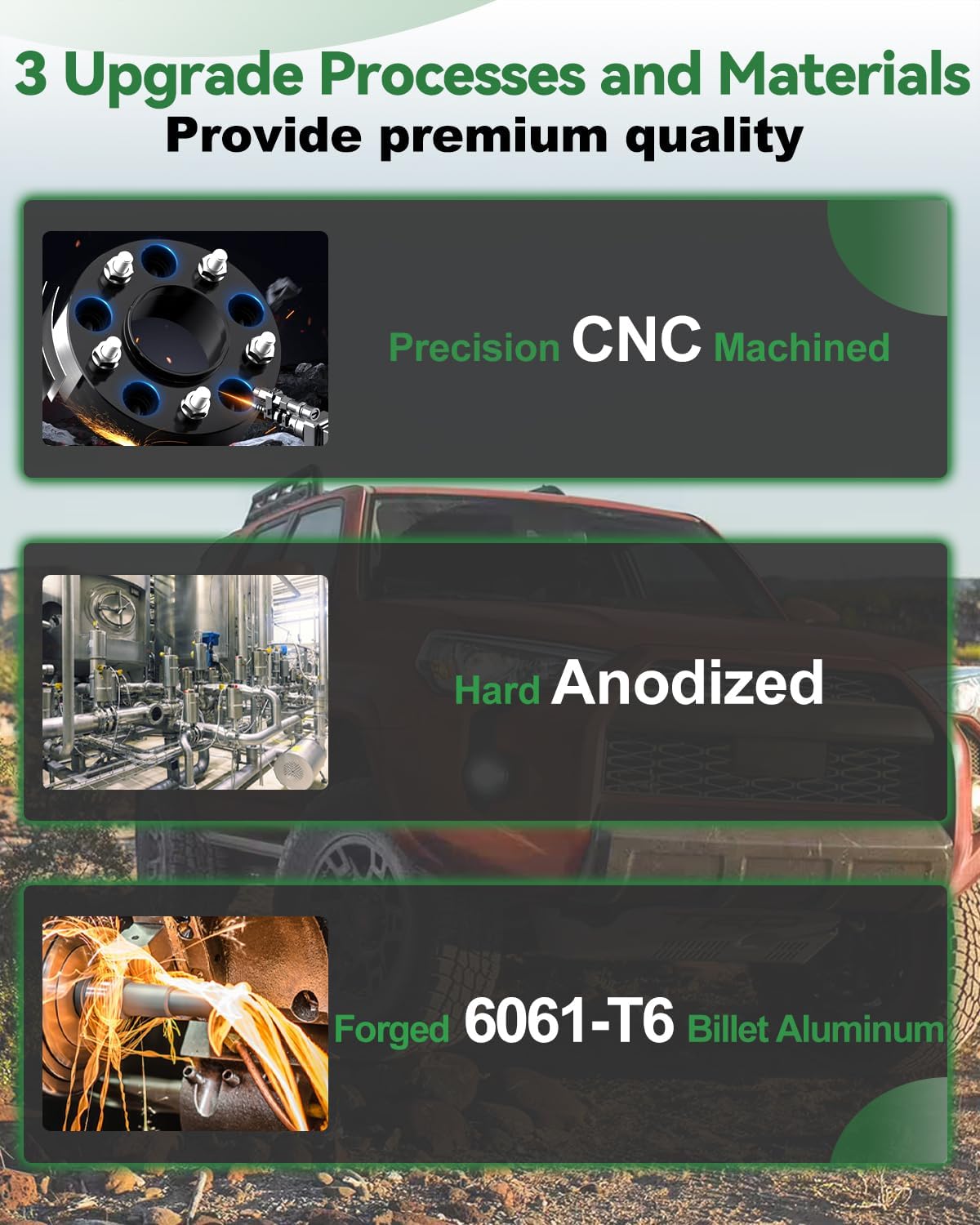 15mm 5x4.5 Hub Centric Wheel Spacers with 12x1.5 Studs, 5x114.3 Forged Wheel spacers for Accord Civic CRV RSX TLX CDX CSX ILX TSX 64.1mm