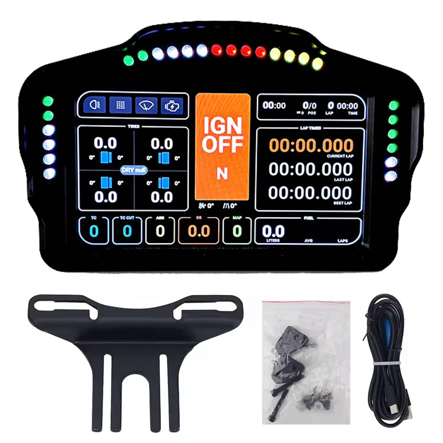 Ips Pro Racing Amazon.com: PC DT7 PRO Racing game dashboard For Logitech G RS50 System ...