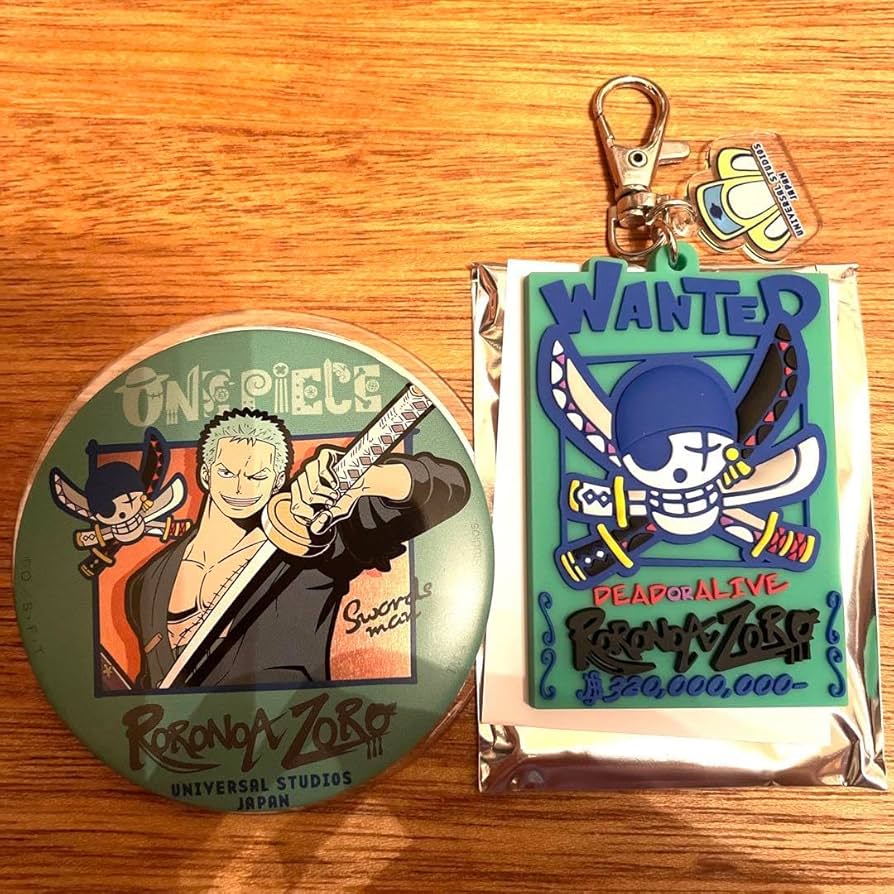 ワンピース ゾロ缶バッジセット