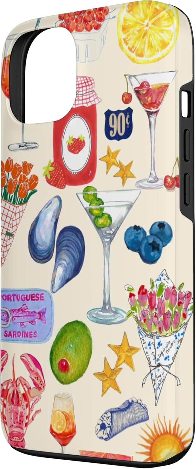European Summer Case for iPhone 13