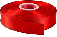 Vista 8 de ITIsparkle Cinta de satén de doble cara de 1 pulgada, rollo de 50 yardas para envolver regalos, libros de recortes, recuerdos de fiesta, trenzas