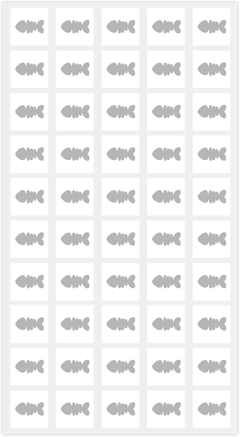 Wedding Meal Stickers White Square Stickers Wedding