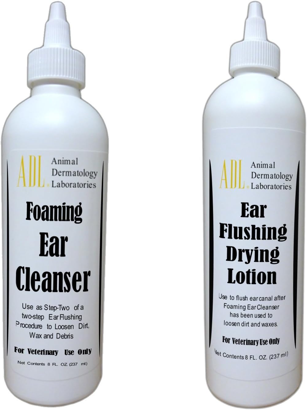 Bundle Dog and Cat Ear Cleaner includes 2 items ADL