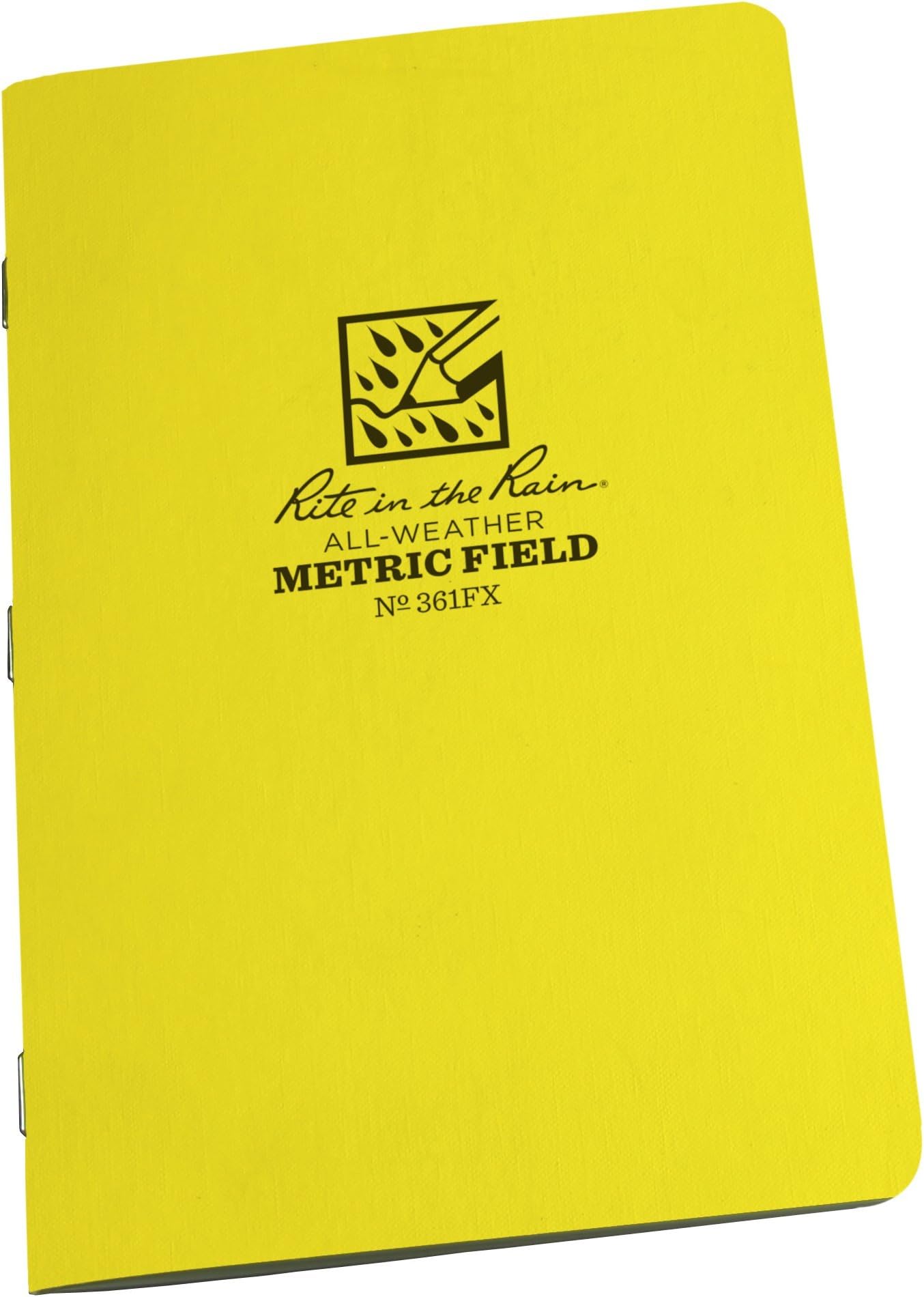 Rite in the RainUniversal Stapled Mini Notebook, 4⅝" x 7" (3 Pack) (24 Sheets) - Yellow