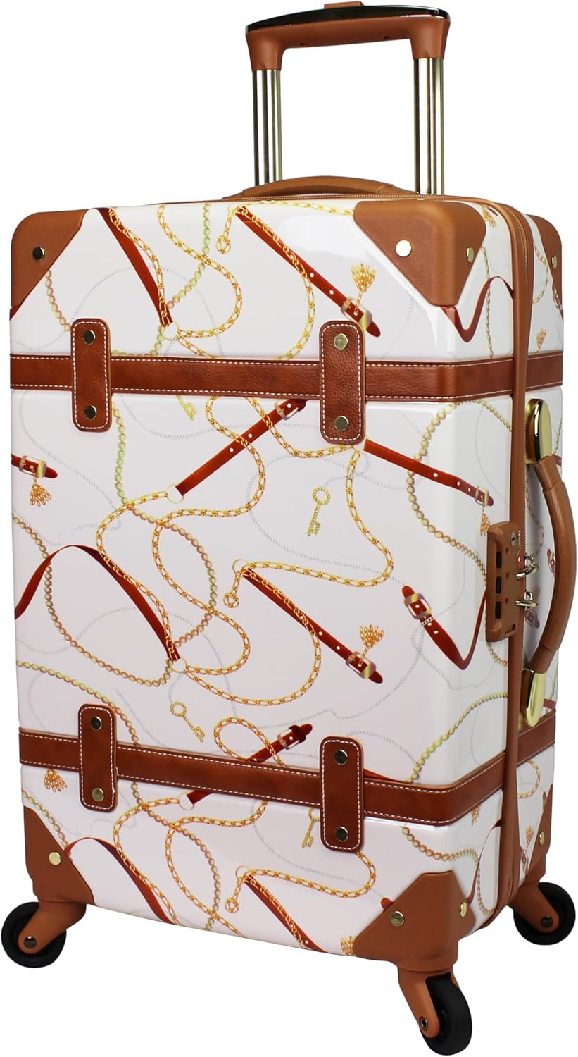 Chariot Gatsby Vintage Hardside Carry-On Train Case – NEW Airline Approved Size