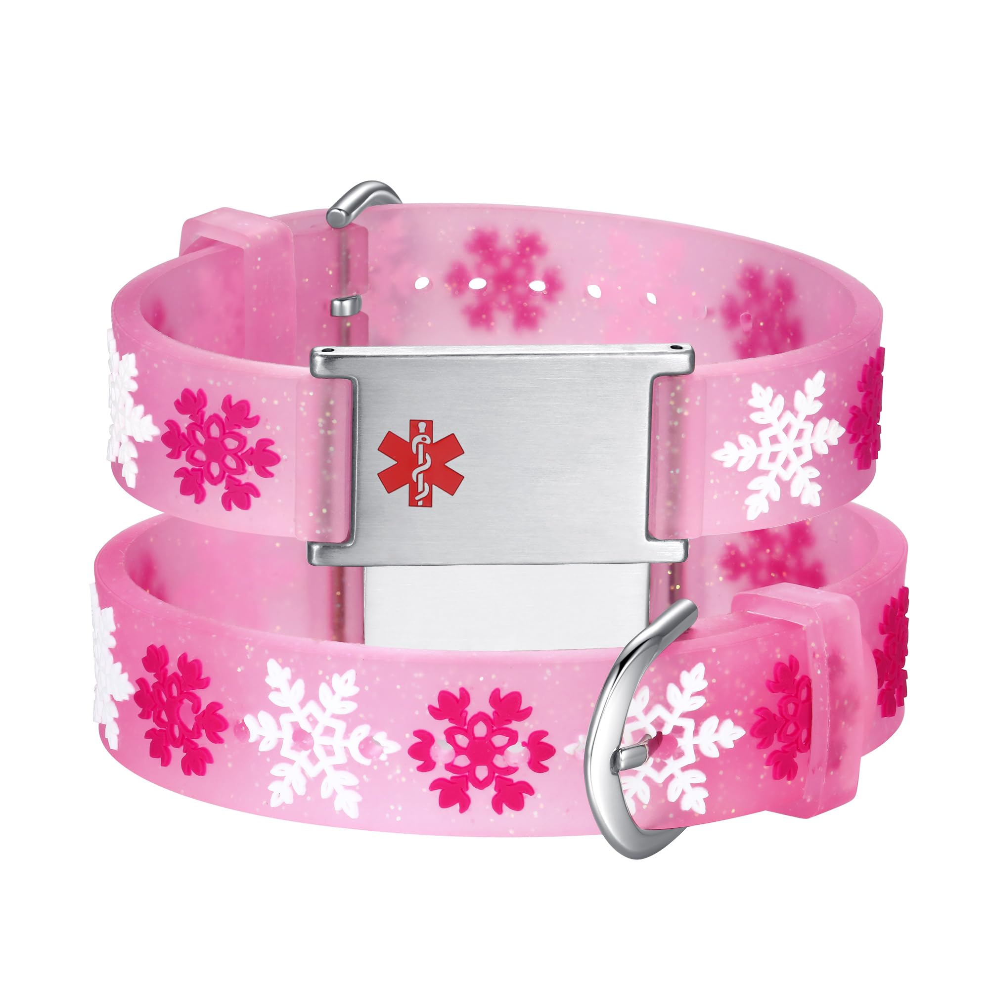 LinnaLove cartoon medical alert id bracelets Parents gift to Son, daughter, brother, sister