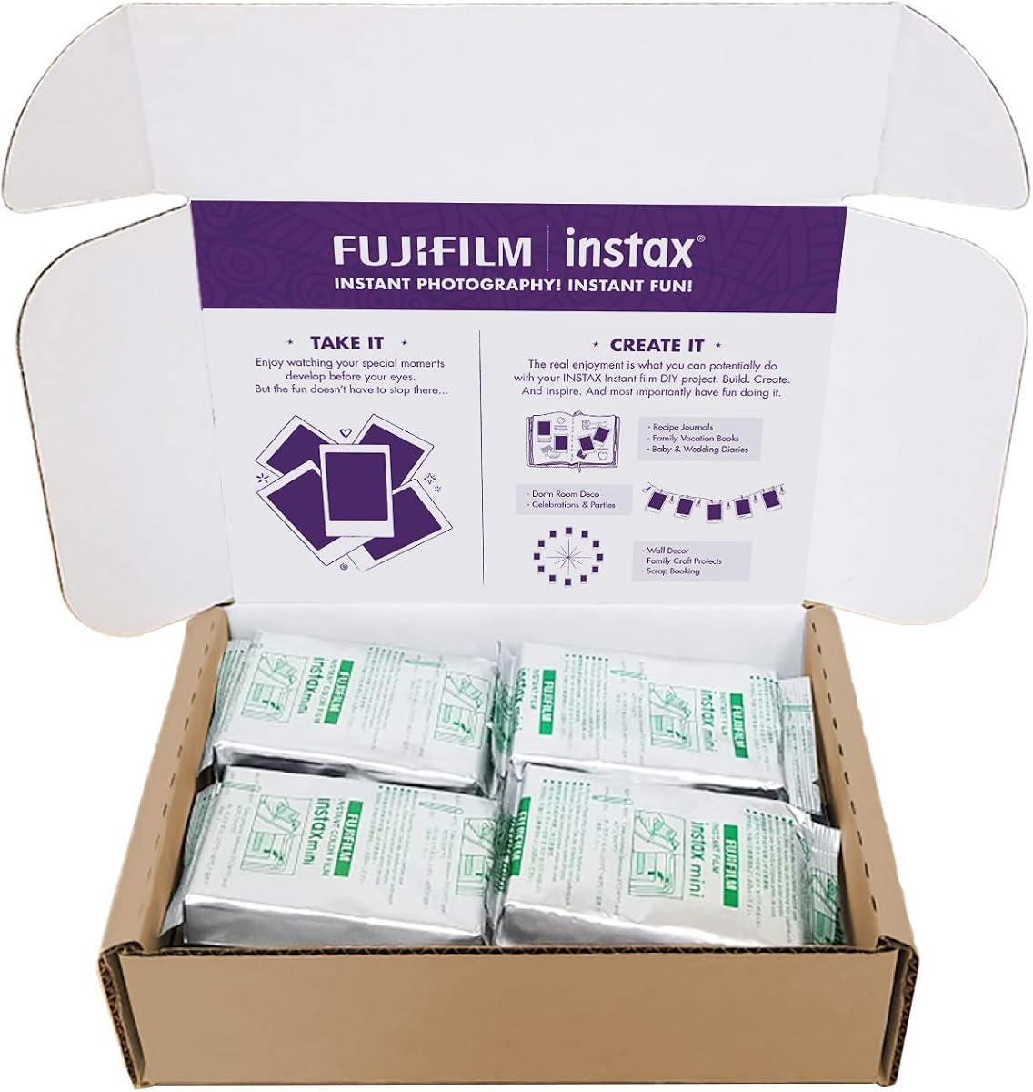 Paquete económico de película instantánea Fujifilm Instax Mini - 120 fotos