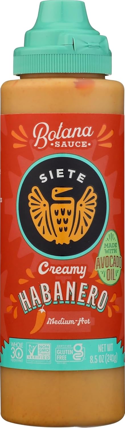 Siete Family Foods, Sauce Habanero Botana, 8.5 Ounce