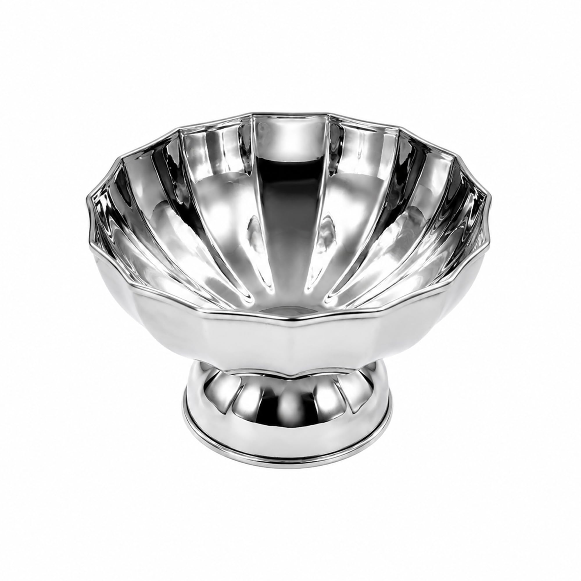 Putrika Traditional Stainless Steel Puja Prasad |Decorative Bowl | Chandhan | Kumkum |Turmeric|Sandal |Multipurpose Bowl|Bowl for Temple Home-Chandhan Payala [Weight - 30gms Capacity -100ML (3) 4