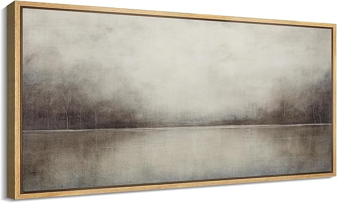 Amazon.com: MUDECOR Extra Large Framed Canvas Print Wall Art Soft ...