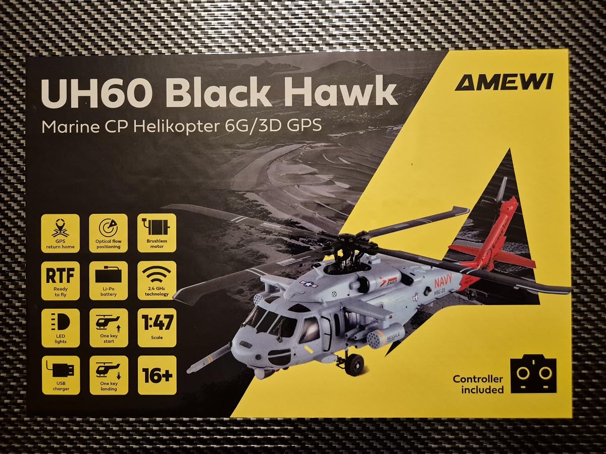 Apache AH-64D CP Helicóptero teledirigido 6G/3D RTF gris