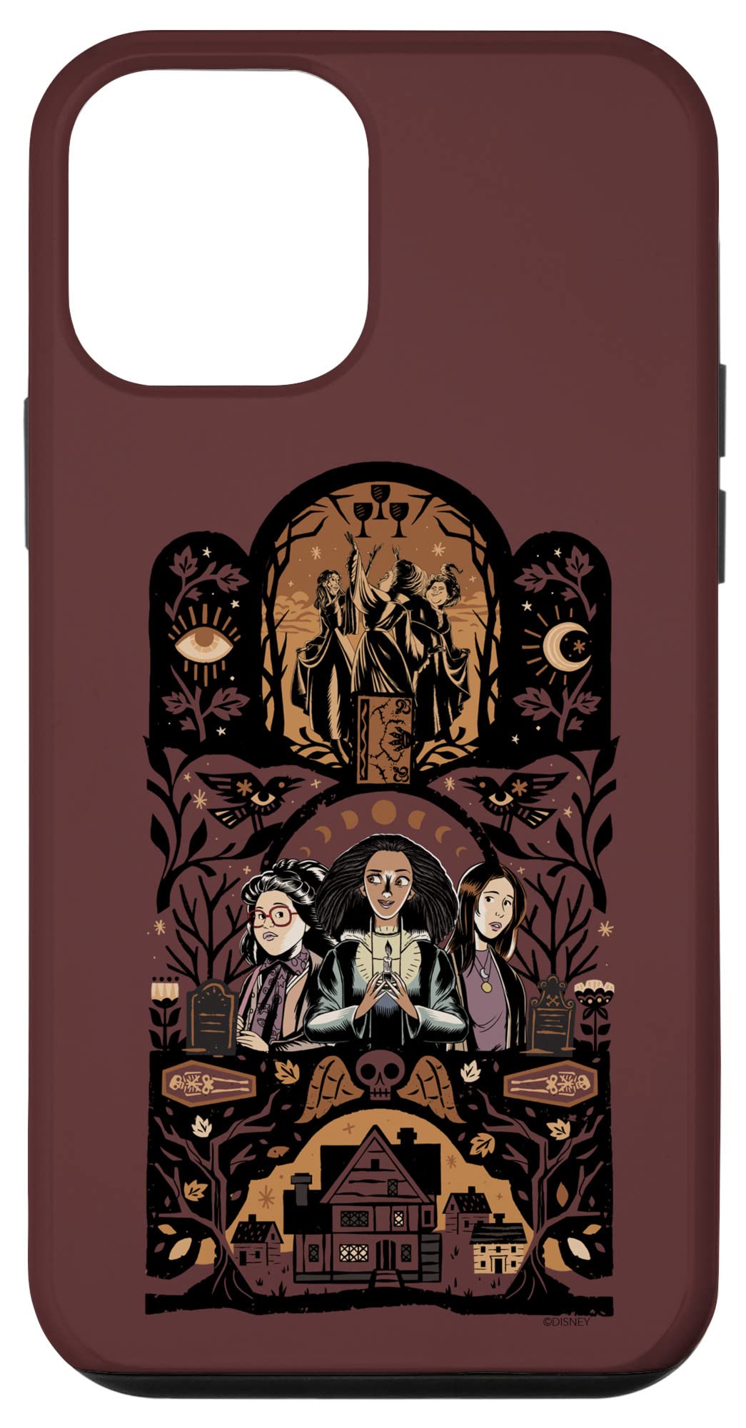 Coque iPhone 12 mini Disney Hocus Pocus 2 finition premium durable - 4