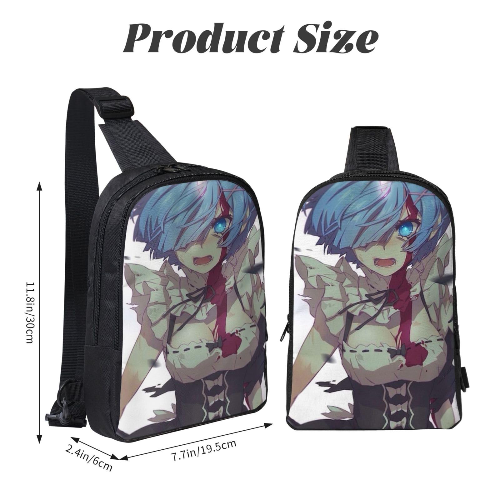 Re:ゼロから始める異世界生活 レム プレミアムボディバッグ Amazon.co.jp: 斜め掛け ボディバッグ Reゼロから始める異世界