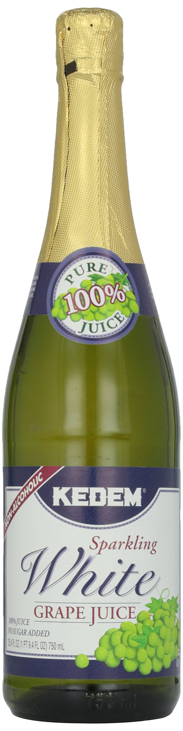 Kedem Sparkling White Grape Juice, 25.4 Oz