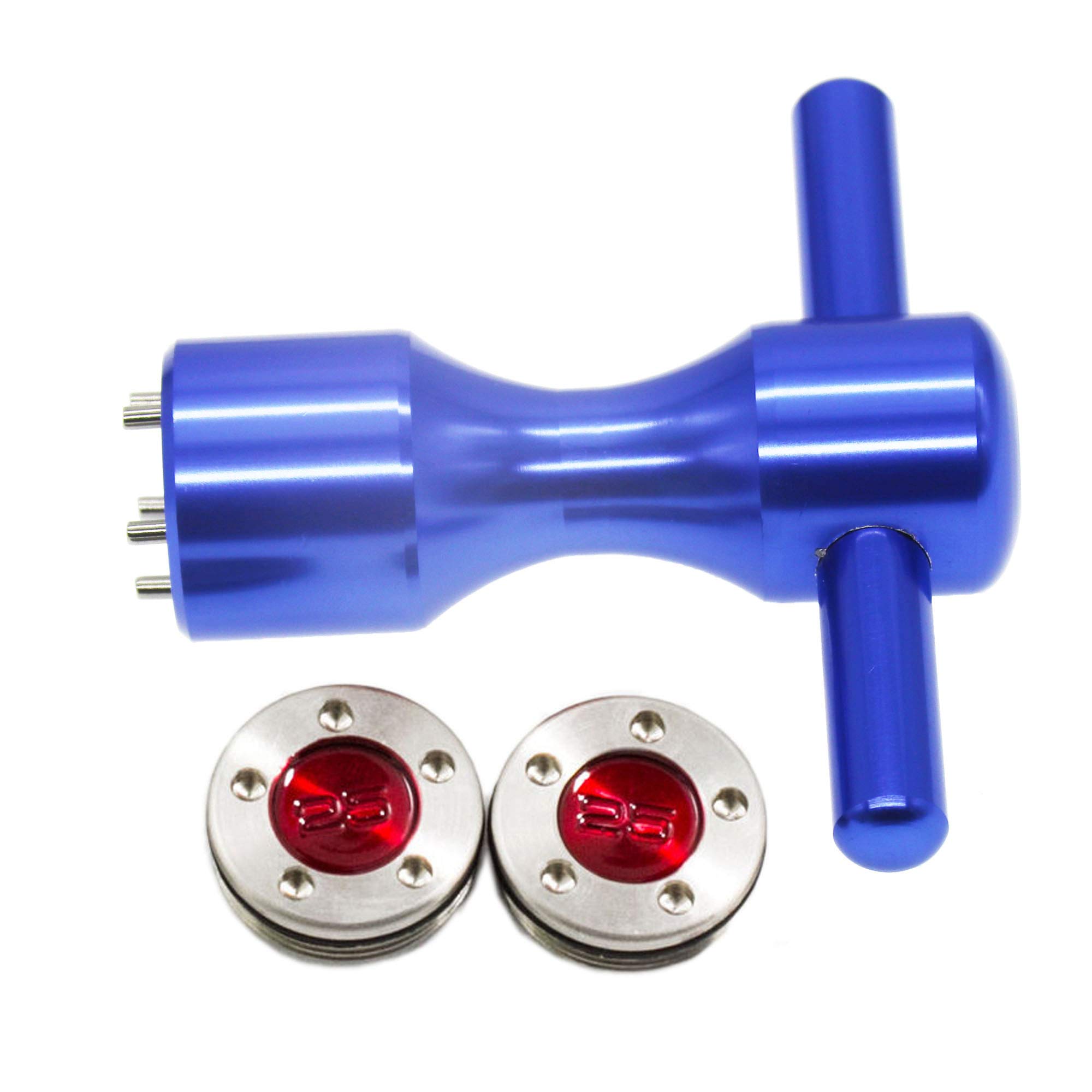 HISTAR 2 pesi da golf personalizzati da 25 g + chiave blu per putter Titleist Scotty Cameron