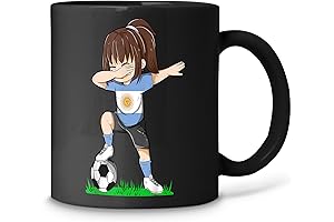 Soccer Argentina Jersey Black Coffee Mug