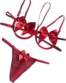 Conjunto Lingerie Aro Laço Sem Bojo