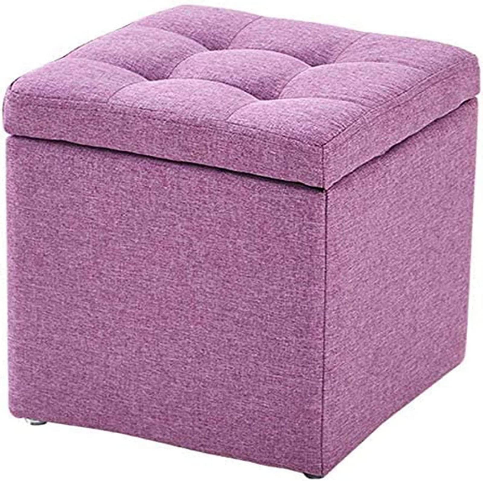 Pouf ottoman et banc de rangement pour une entrée ordonnée et accueillante