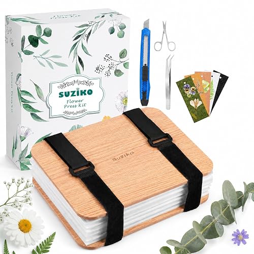 Professional Flower Press Kit 6 Layers 6.3 x 8.3 inch,