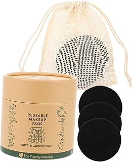 SOLUSTRE 1 Conjunto De Almofadas De Algodão Para O Rosto Rodadas De Algodão Removedor De Maquiagem Almofadas Para Remover Maquiagem Almofadas Reutilizáveis Para O Rosto Lavagem Do