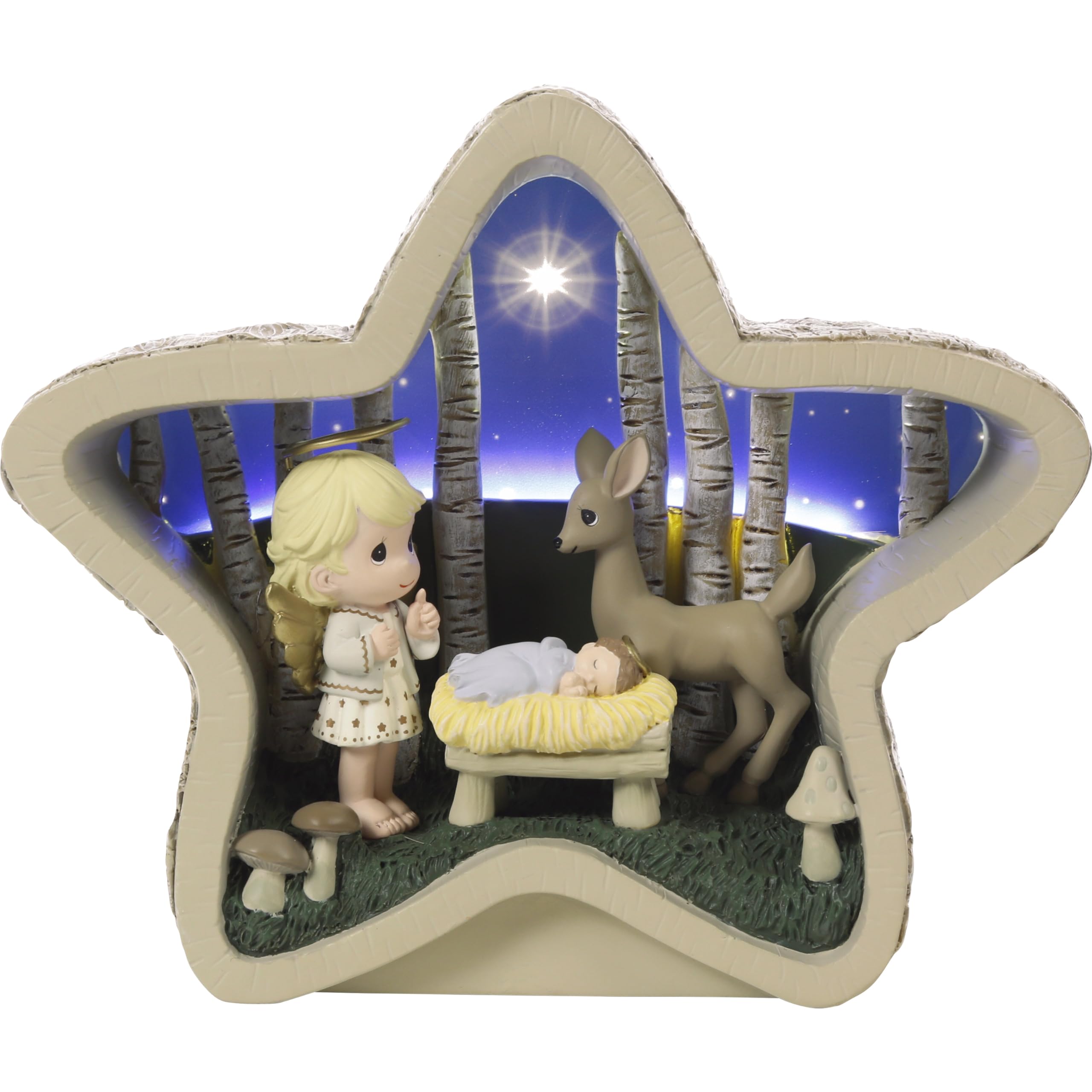Silent Night figurine LED Precious Moments pour illuminer vos soirées de Noël