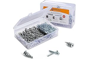 Supreme Drywall Anchor Kit: Anchors and Screws for Secure Hanging
