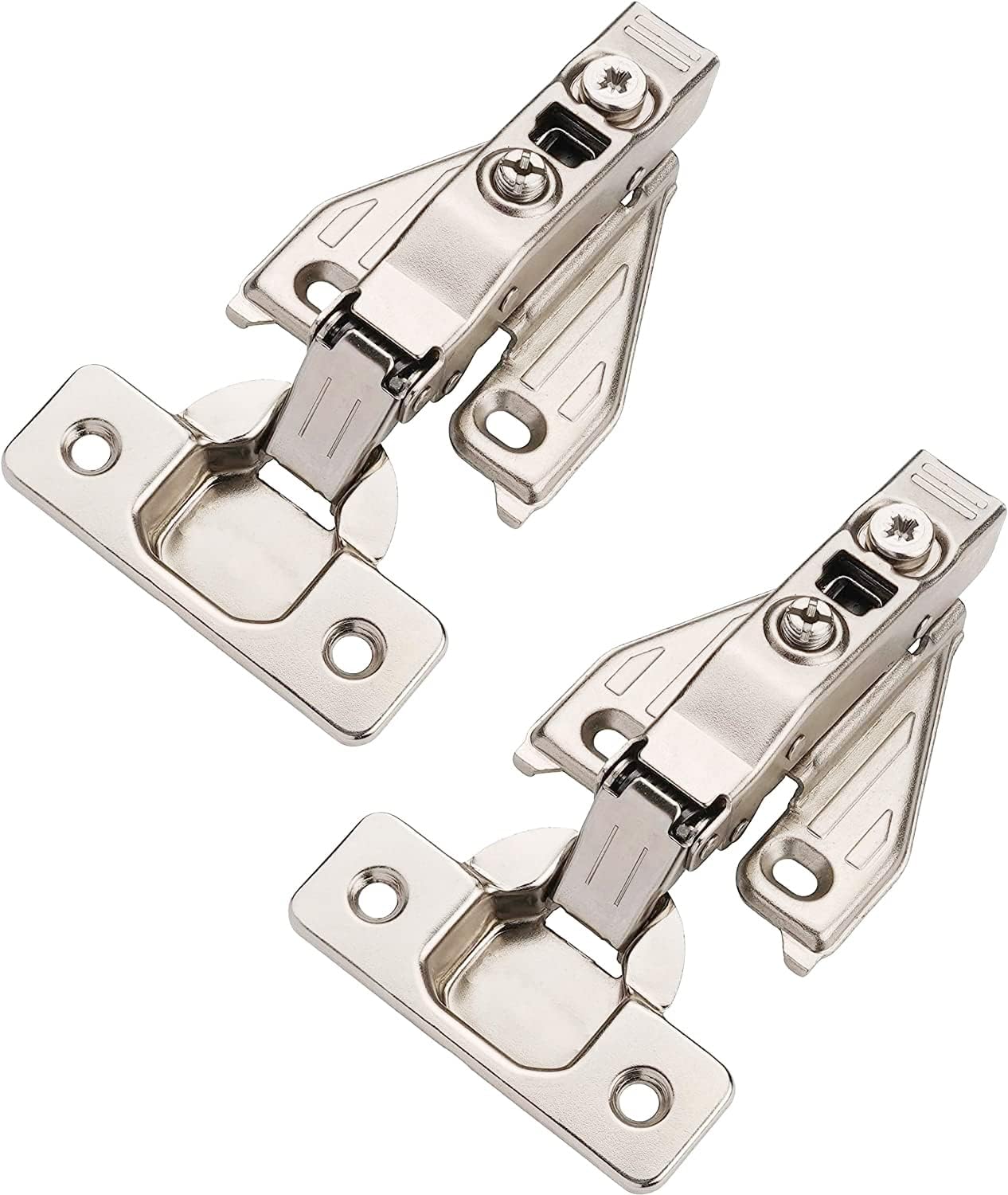 DecoBasics (2 PCS) Full Overlay Soft Close Hinges for Kitchen