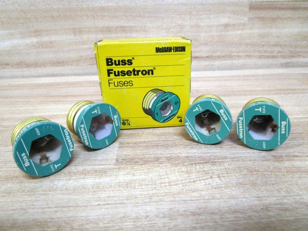 Bussmann T6-1/4 Fuse T614 (Pack of 4)