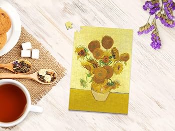 ひまわり　新品２点おまとめクラシック 小物入れ ゴールド＆シルバー Amazon | 120-026 ひまわり ゴッホ 120ピース ジグソーパズル