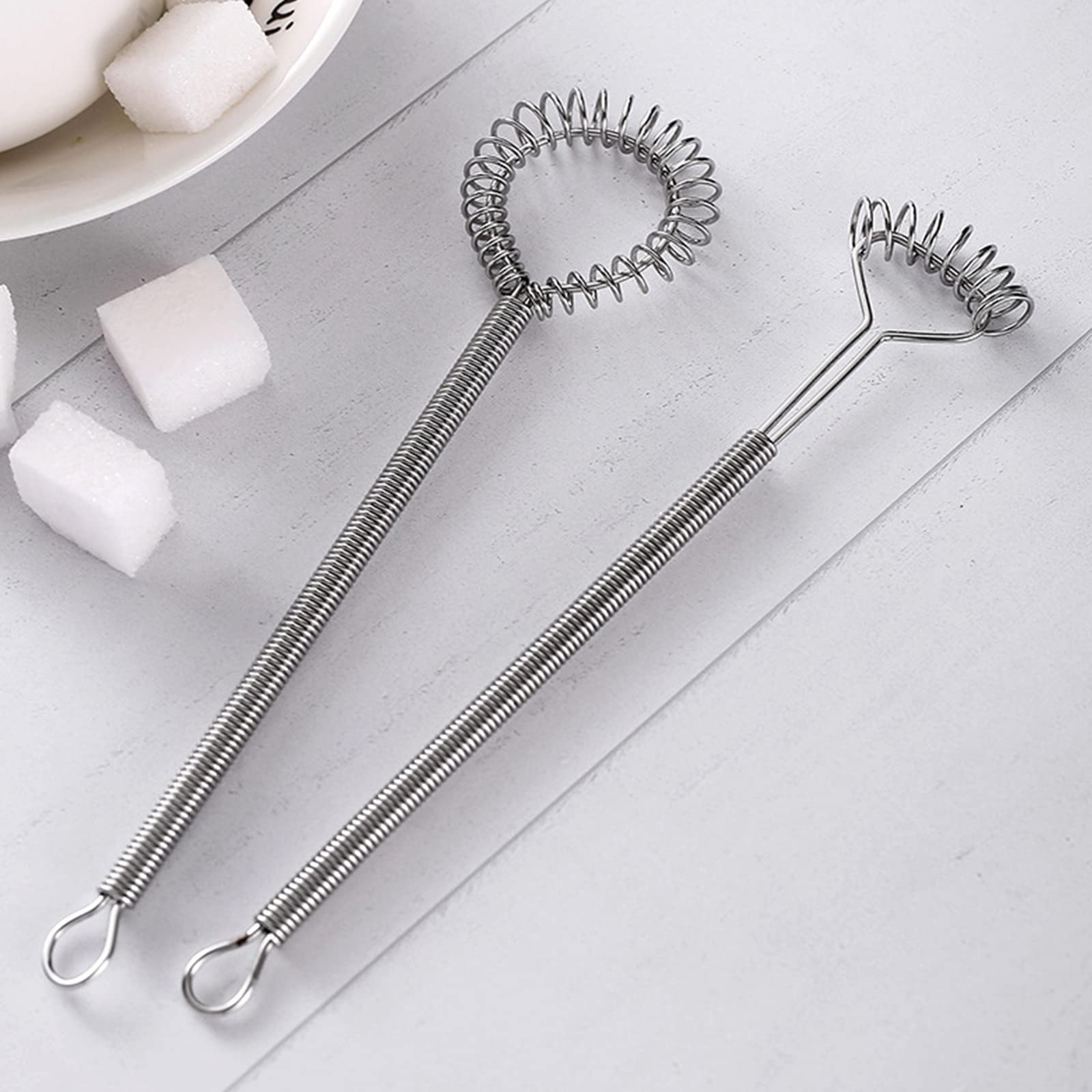 Mini-Schneebesen Mit Löffel (6 Stück) – Leise & Perfekt Zum Mixen