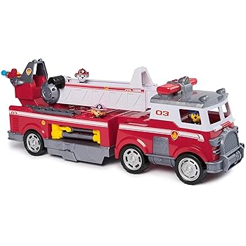 PAW PATROL Ultimate Rescue クレーン付きトラック PAW Patrol Ultimate Rescue Fire Truck with Extendable 2 ft