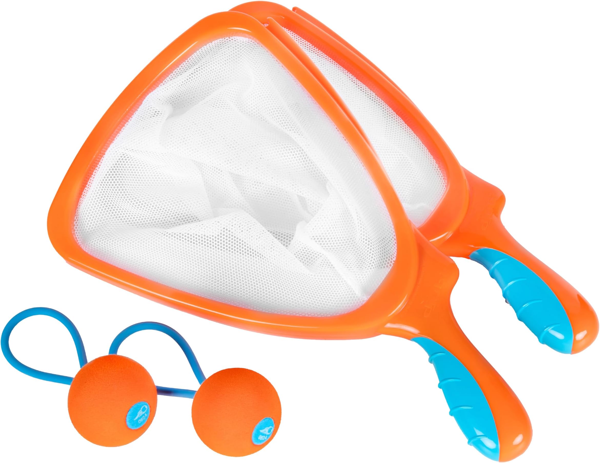 Blue Orange Slingball - The Ultimate Game of Catch! - Outdoor Catch Game - Includes 2 Balls and 2 Racquets - Ages 6+