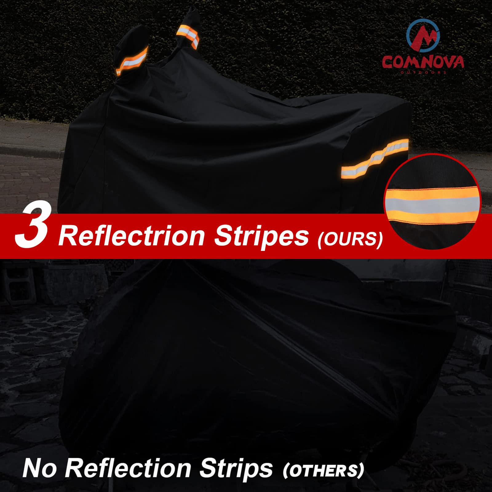 Comnova Mobility Scooter Cover 48 Inch 600D Scooter Covers Heavy Duty