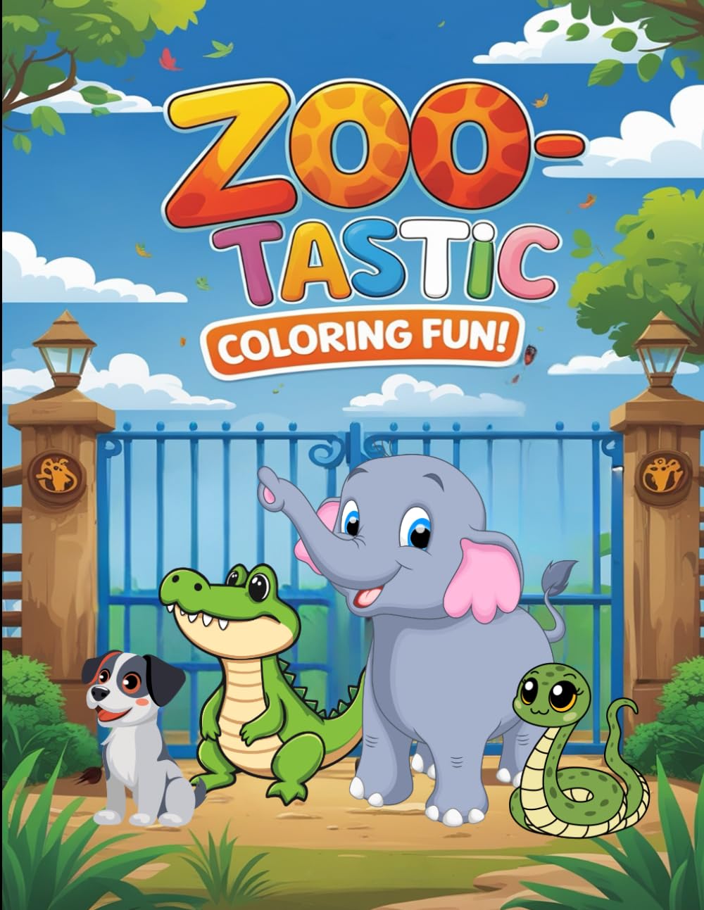 ZOO-TASTICS COLORING BOOK!