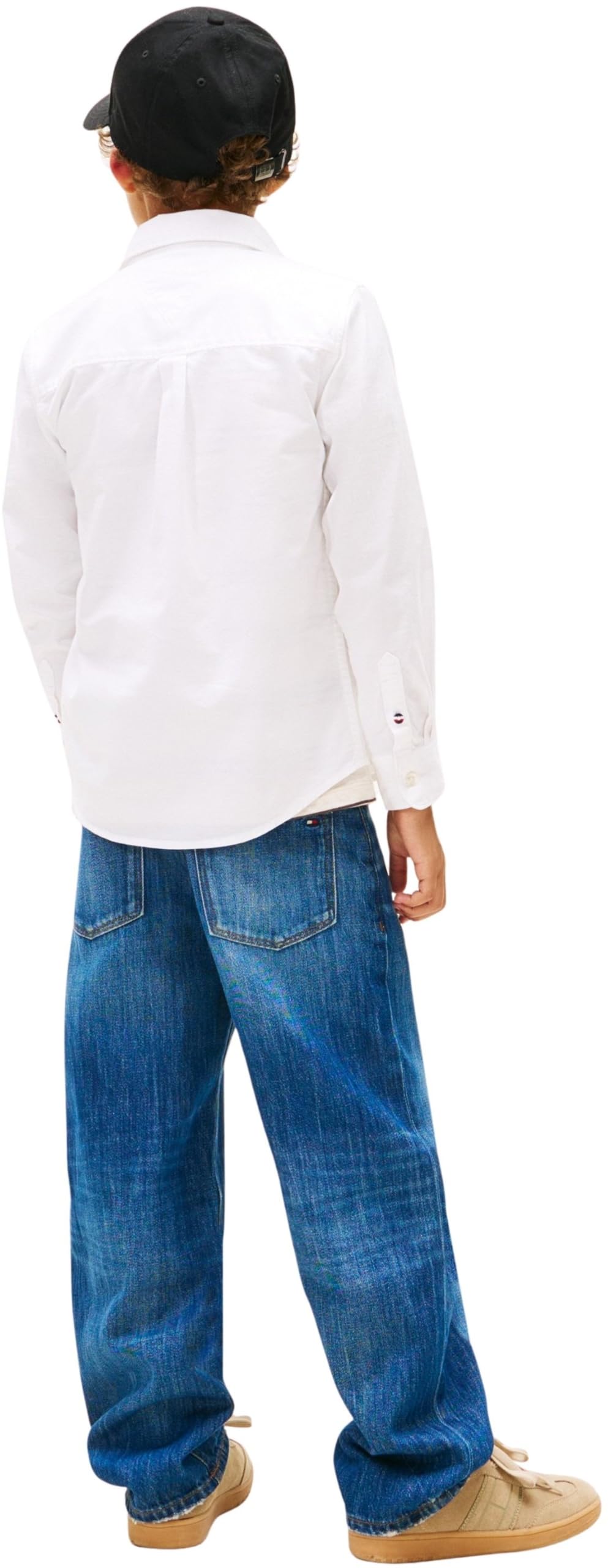 Tommy Hilfiger Flag Oxford Shirt LS Kb0kb10192 Camisa L/S Niños