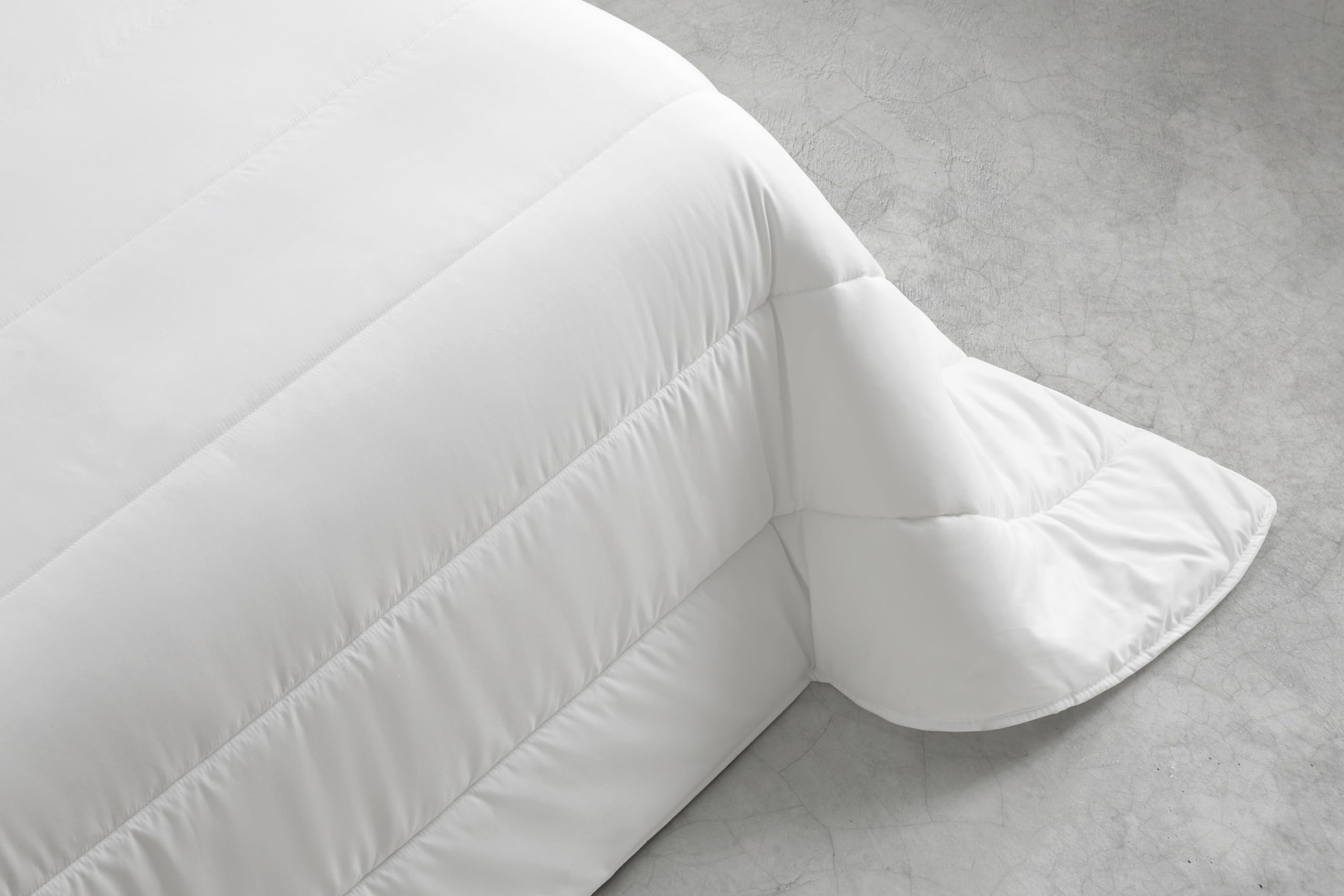 Degrees Home - Calid - Edredon Cama 180/200 cms - Nordico Cama 200 - Relleno nordico Cama 200 - Todo el año - Fibra 270 grms/m2-260x240 cms - Blanco