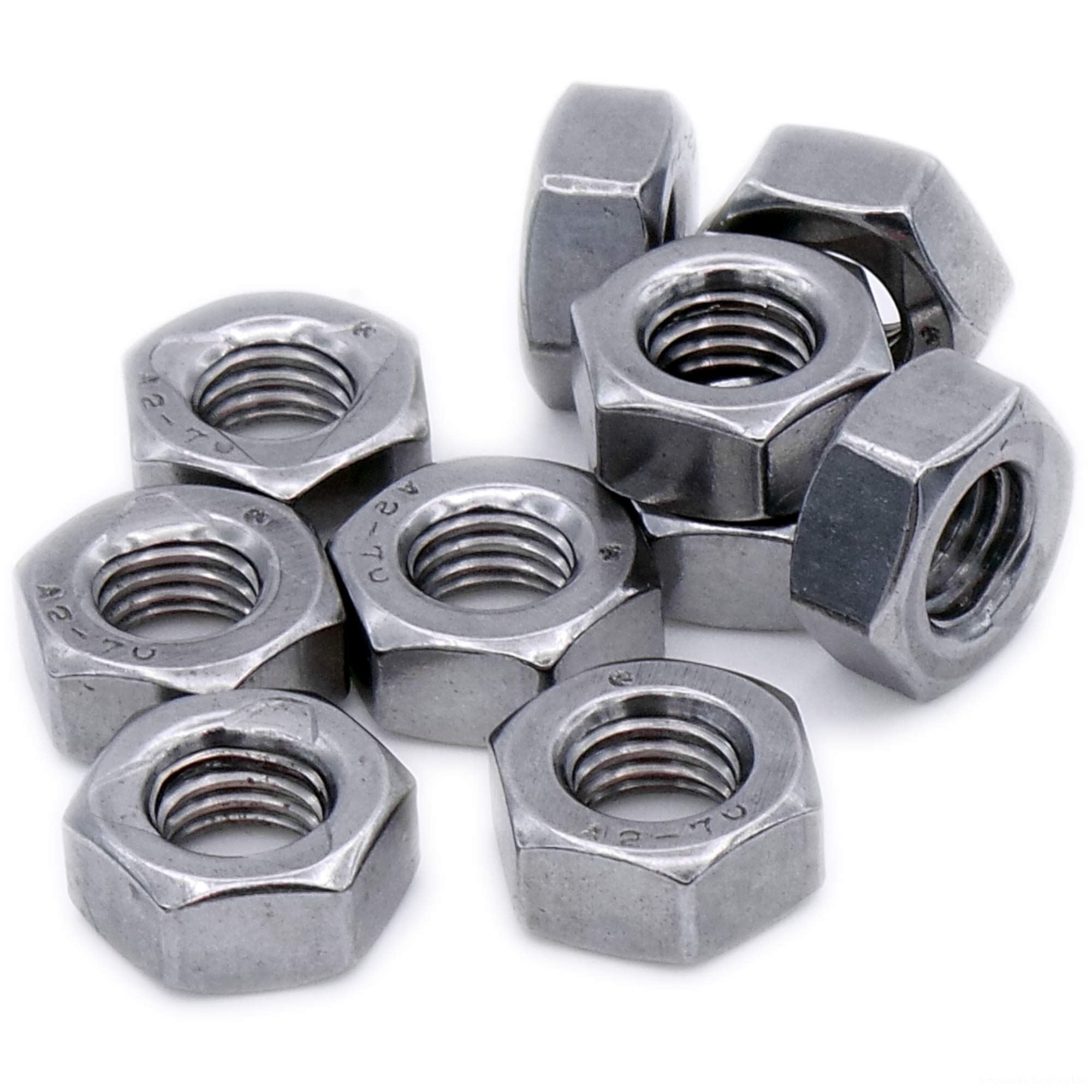 Singularity Supplies M5 (5Mm) All Metal Self Locking Nut - Stainless Steel (A2) (Pack Of 20)