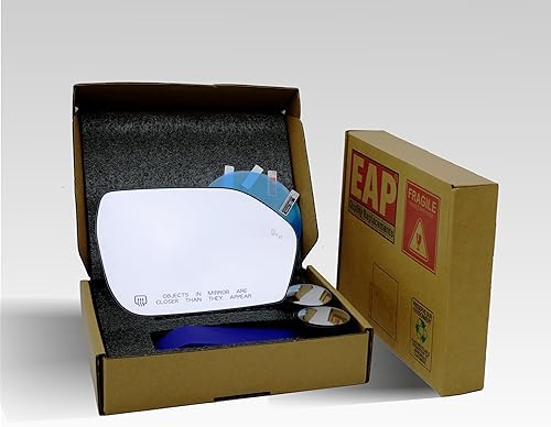 Miniatura 3 de EAP Espejo lateral del pasajero compatible con Ford Explorer 2020-2026, calentado con punto ciego MB5Z17K707A LB5Z17K707B MB5Z17K707D LB5Z17K707E