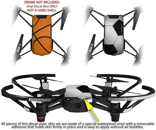 Miniatura 2 de Skin Wrap 2 Pack para DJI Ryze Tello Drone baloncesto Drone No Incluidas