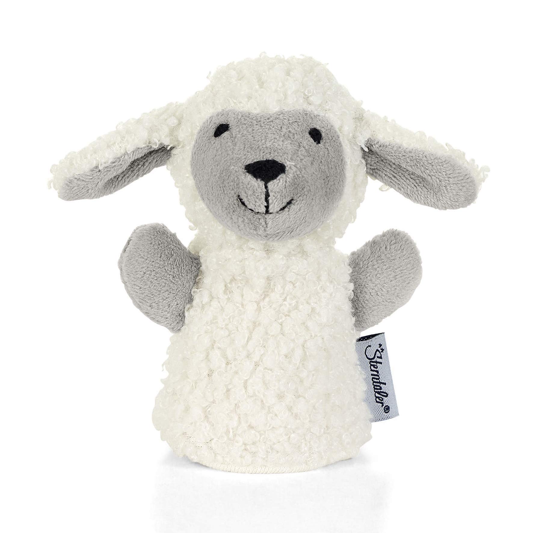 Sterntaler 3612068 Stanley Sheep Finger Puppet 11 x 11 x 5 cm White/Grey