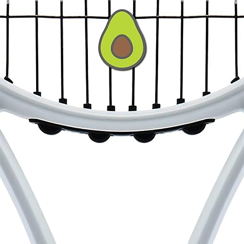 Miniatura 9 de Amortiguadores de vibraciones de raqueta de tenis - Absorción de golpes, reduce la vibración de la cuerda para un mejor control y comodidad - Ajuste