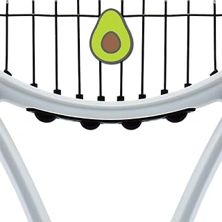 Tennis Racket Vibration Dampeners - Shock Absorbing, Reduces String Vibration for Better Control & Comfort - Universal Fit for All Racquets - 2 Pack