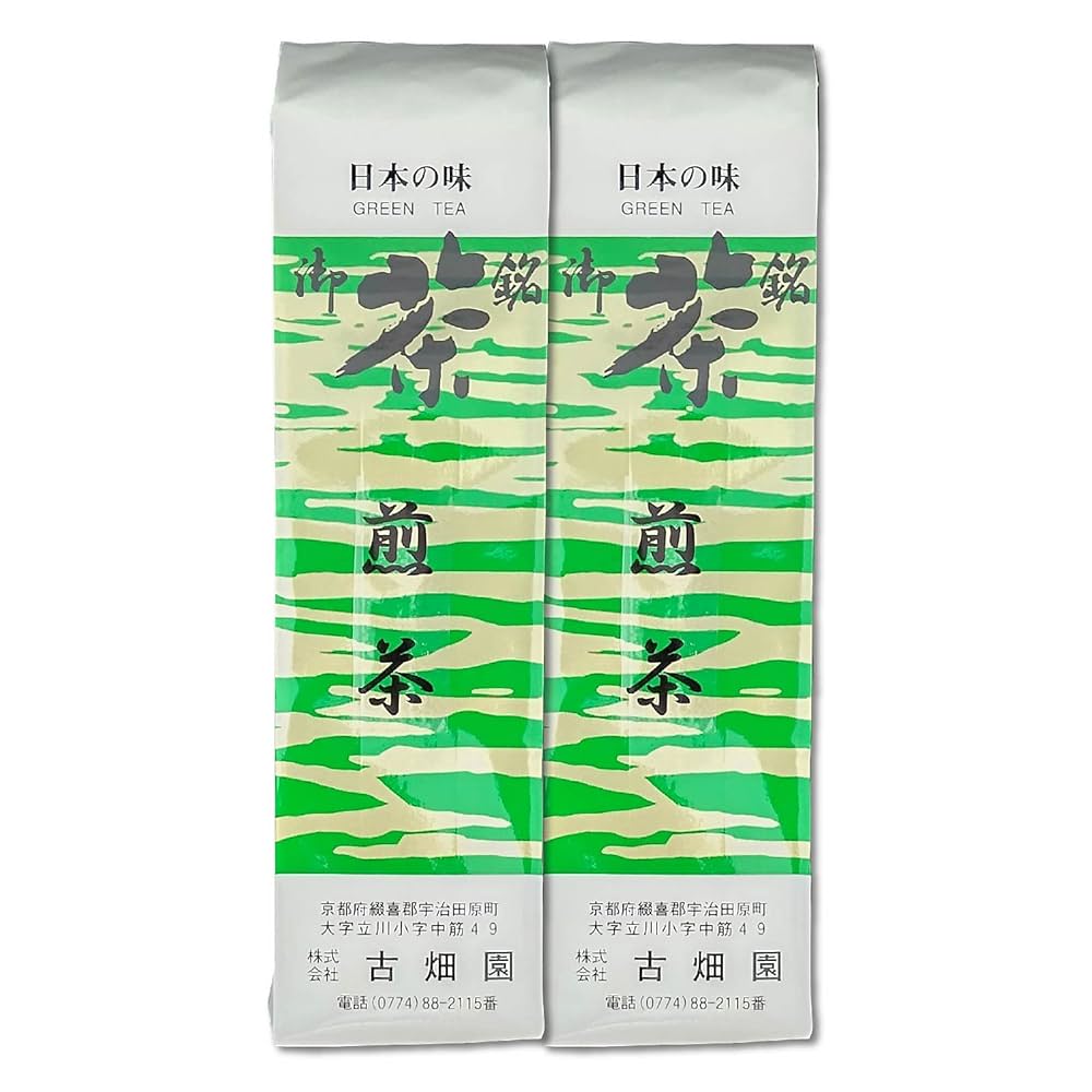 Amazon.co.jp: 古畑園 煎茶188g入2本セット 宇治茶 : 食品