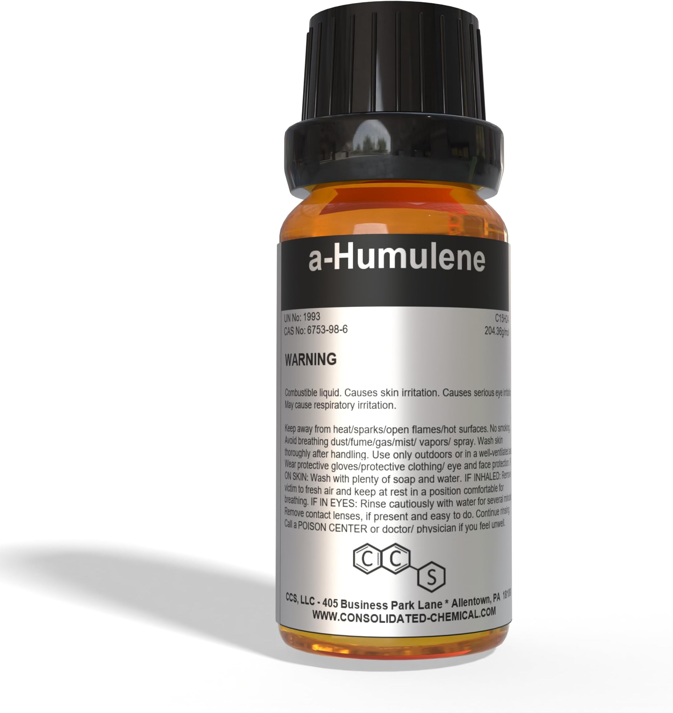 Alpha Humulene High Purity Aroma Compound 30ml (1oz)