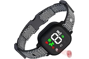 teptec Dog Bark Collar with 3 Modes Sound/Vibration/Shock