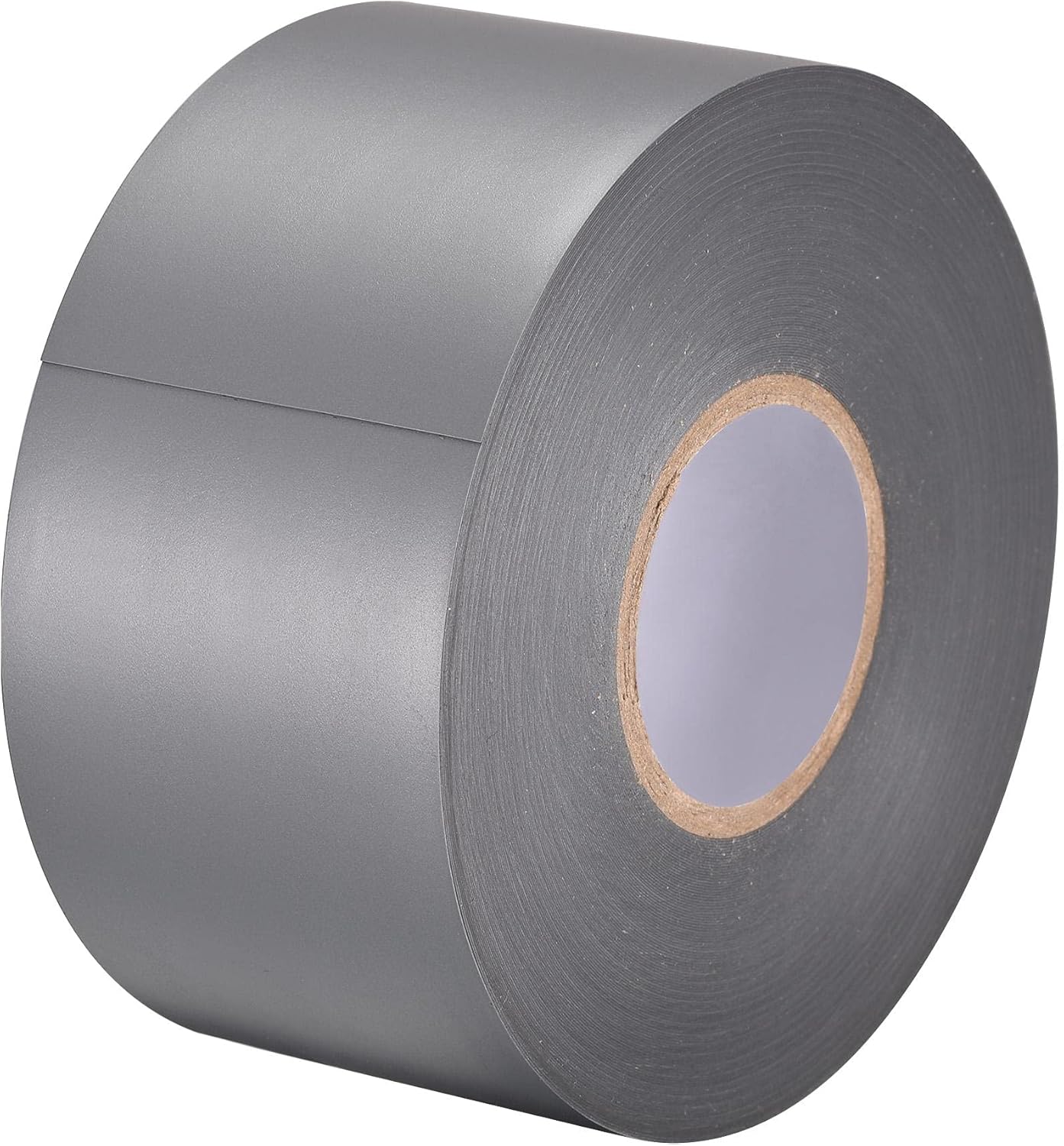 uxcell Insulating Tape 55mm Width 26M Long 0.26mm Thick PVC Electrical Tape Grey
