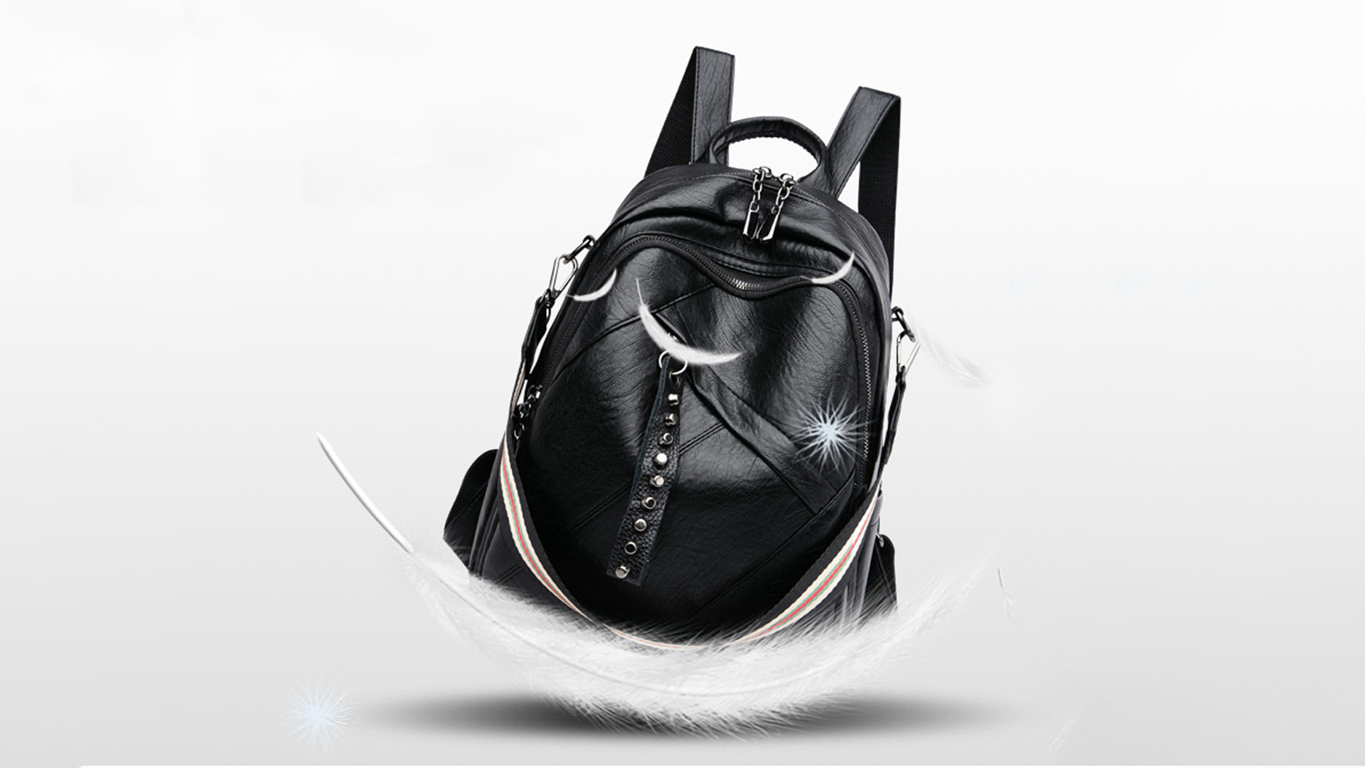 Zaino Donna Elegante BUKESIYI - Borsa A Tracolla Antifurto In Pelle PU Per Tutti I Giorni - Foto 12